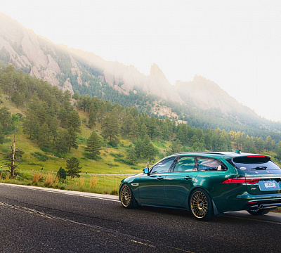 Фото дисков Brixton Forged TR11 на Jaguar XF II