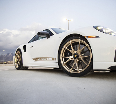 Фото дисков Vossen RS19 на Porsche 911 VIII