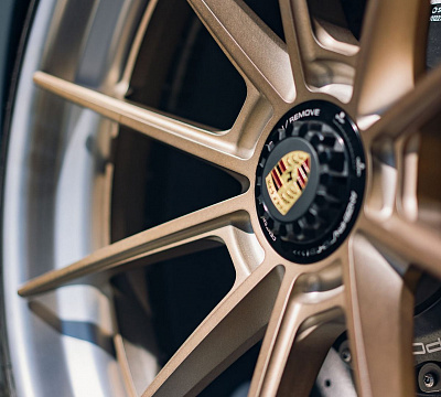 Фото дисков Anrky AN38 на Porsche 911 VII