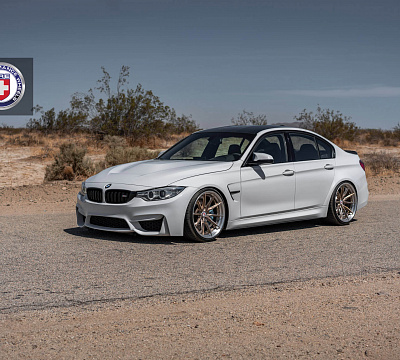 Фото дисков HRE S104SC на BMW 3/M3 (F3x/F80)