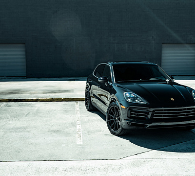 Фото дисков Vossen HF-3 на Porsche Cayenne III