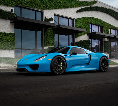 Фото дисков Anrky AN38 на Porsche 918 Spyder
