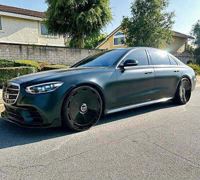 Фото дисков Giovanna Amur на Mercedes-Benz S-Class (W223)