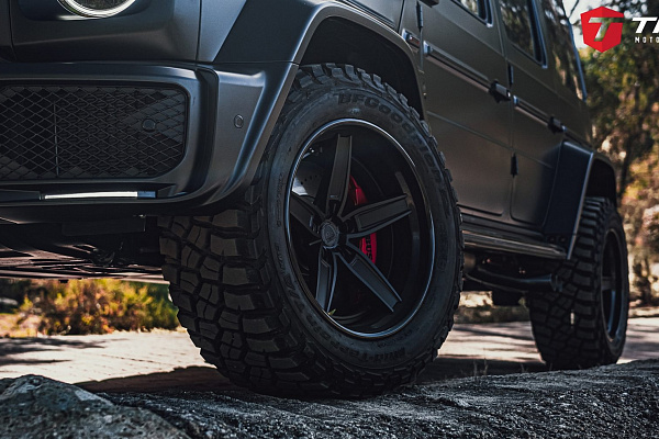 Фото дисков Anrky AN35 Черный сатин на Mercedes-Benz G-Class III