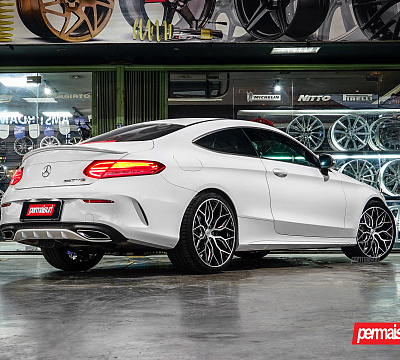 Фото дисков Vossen HF-2 на Mercedes-Benz C-Class (W205)