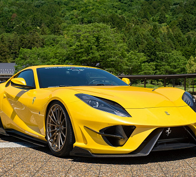 Фото дисков Anrky AN39 на Ferrari 812