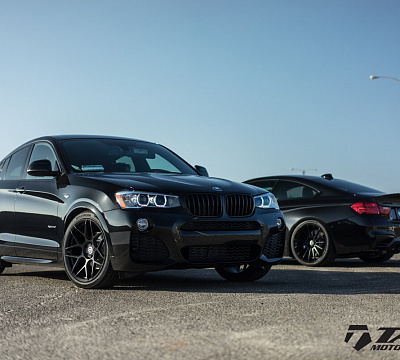 Фото дисков HRE FF01 на BMW X4 (F26)