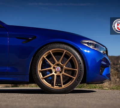 Фото дисков HRE RC104 на BMW 5/M5 (G30/F90)