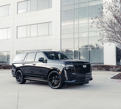 Фото дисков Vossen HF6-4 на Cadillac Escalade V