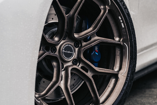 Фото дисков Brixton Forged CM5-RS Сатиновая бронза на BMW 3/M3 (F3x/F80)