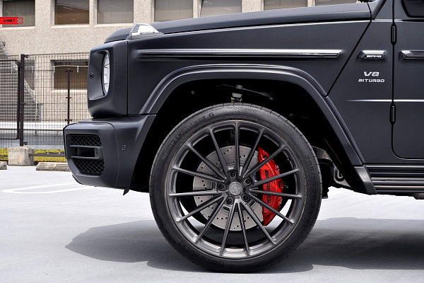 Фото дисков Anrky AN19 Черный сатин на Mercedes-Benz G-Class III