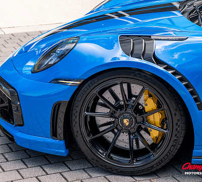 Фото дисков Vossen RS92 на Porsche 911 VIII