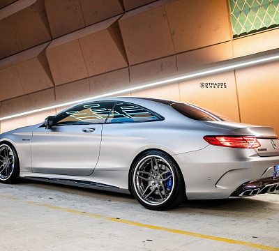 Фото дисков Strasse Wheels SV4 Deep Concave FS на Mercedes-Benz S-Class (W222, C217)