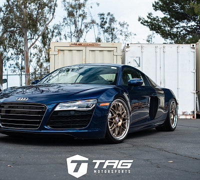Фото дисков HRE C100 на Audi R8 (Typ 42)