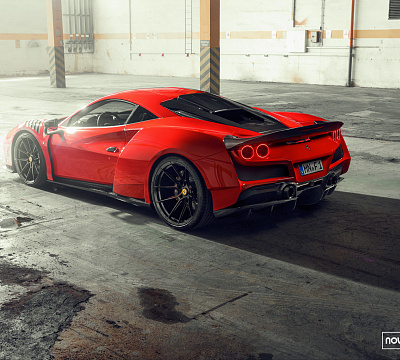 Фото дисков NOVITEC NF10 на Ferrari F8
