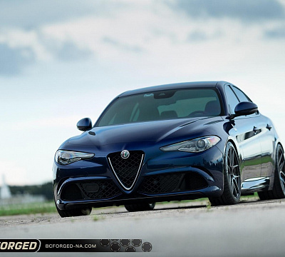 Фото дисков BC Forged HCA381 на Alfa Romeo Giulia II (952)