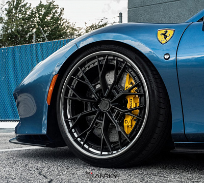 Фото дисков Anrky S3-X5 на Ferrari F8