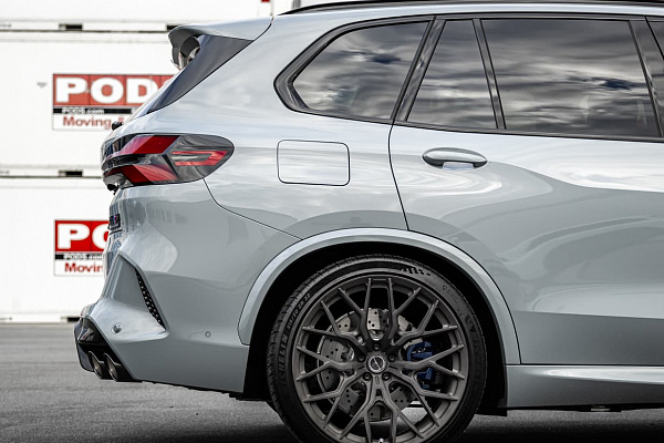 Фото дисков Brixton Forged PF13 R / RS Сатиновый темный лак на BMW X5/X5 M (G05/G18/F95)