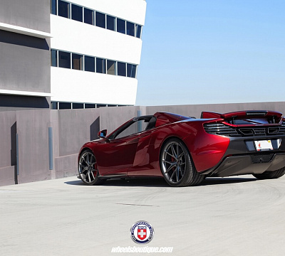 Фото дисков HRE P101 на McLaren 650S