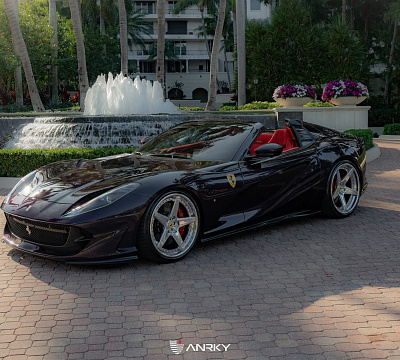 Фото дисков Anrky RS5.3 на Ferrari 812