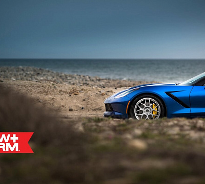 Фото дисков HRE FF01 на Chevrolet Corvette C7