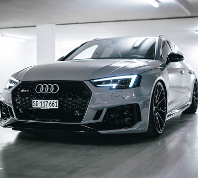 Фото дисков Vossen HF-3 на Audi A/S/RS 4 (B9)