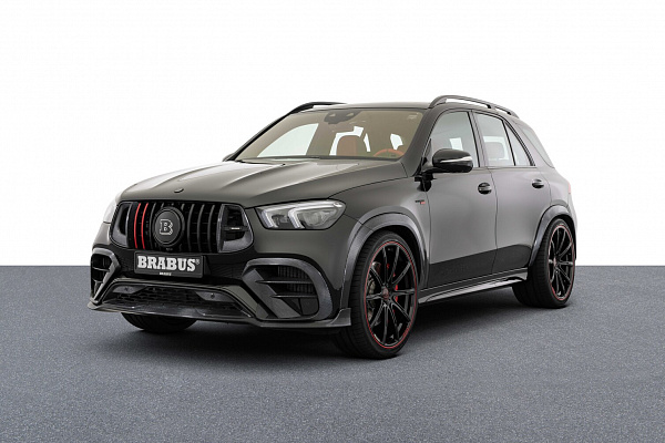 Фото дисков BRABUS Monoblock Z (Platinum Edition) Черный глянец на Mercedes-Benz GLE II