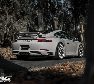 Фото дисков HRE P200 на Porsche 911 VII