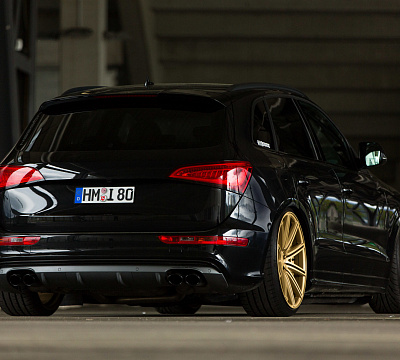 Фото дисков Vossen CV4 на Audi Q5 (8R)