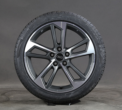 Audi 5 Double Spoke Trapezoid 8W