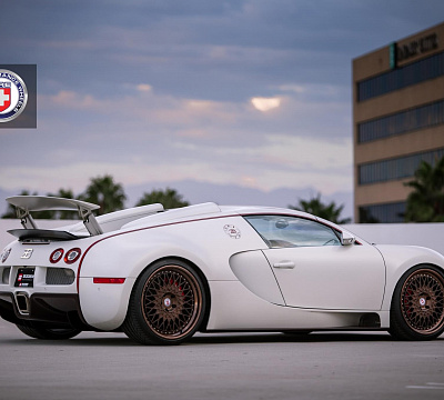 Фото дисков HRE 501 на Bugatti Veyron