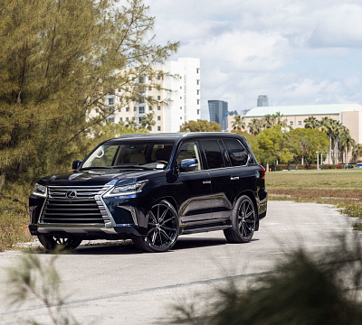 Фото дисков Vossen HF-3 на Lexus LX III