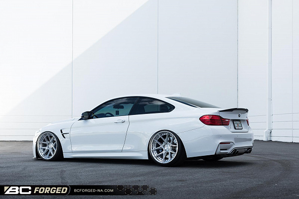 Фото дисков BC Forged HCA381 Глянцевый лак на BMW 4/M4 (F32/F82)
