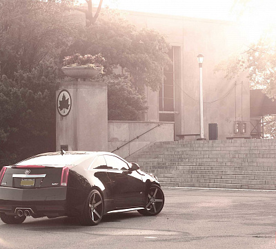 Фото дисков Vossen CV3 на Cadillac CTS II