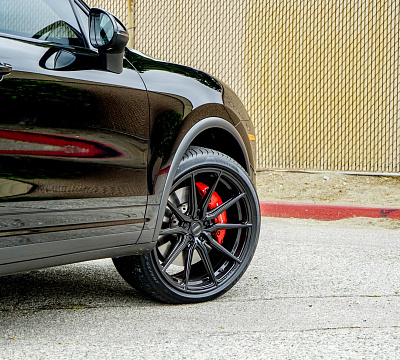 Фото дисков Vossen HF-3 на Porsche Cayenne II
