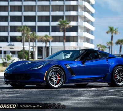Фото дисков BC Forged TD01 на Chevrolet Corvette C7