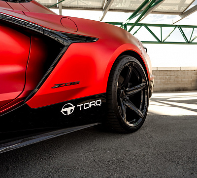 Фото дисков MRR F23 на Chevrolet Corvette C8