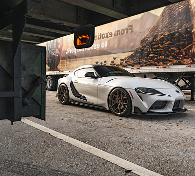 Фото дисков Vossen HF-5 на Toyota Supra A90