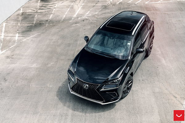 Фото дисков Vossen HF-5 Сатиновый графит на Lexus LX III