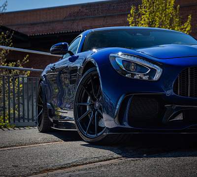 Фото дисков Vossen M-X2 на Mercedes-Benz AMG GT I