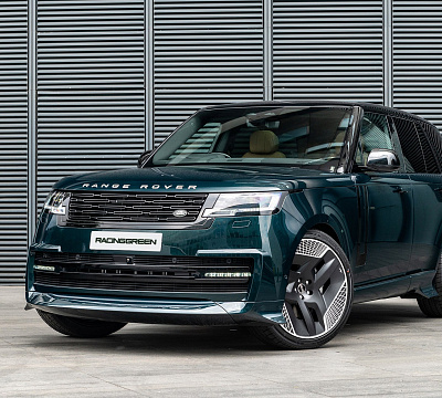 Фото дисков Kahn Type 33 Fintail на Range Rover V