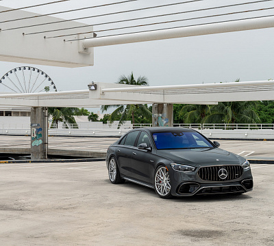 Фото дисков Vossen HF-7 на Mercedes-Benz S-Class (W223)