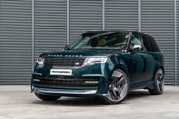 Фото дисков Kahn Type 33 Fintail Черный матовый на Land Rover Range Rover V
