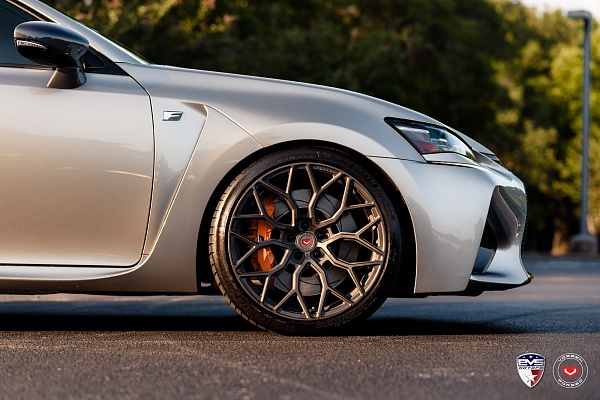 Фото дисков Vossen S17-01 Матовый графит на Lexus GS IV