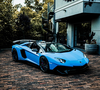Фото дисков Brixton Forged FDE05 на Lamborghini Aventador