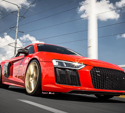 Фото дисков Anrky AN23 на Audi R8 (4S)