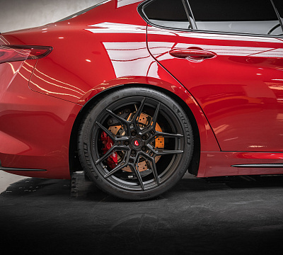 Фото дисков Vossen EVO-4R на Alfa Romeo Giulia II (952)
