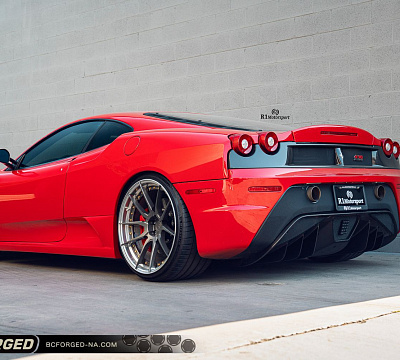 Фото дисков BC Forged HCA162 на Ferrari F430