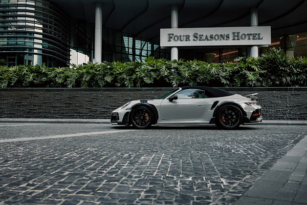 Фото дисков Brixton Forged R11-R Черный сатин на Porsche 911 VIII