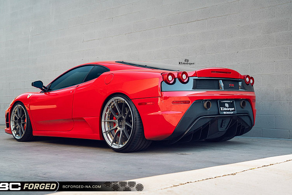 Фото дисков BC Forged HCA162 Матовый графит на Ferrari F430